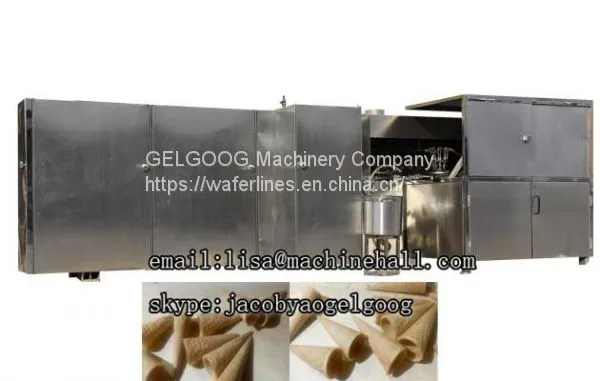 Ice Cream Cone Processing Line|Waffle Cone Maker