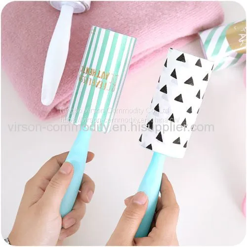 Lint Roller Remover With Custom Design Adhesive Tap