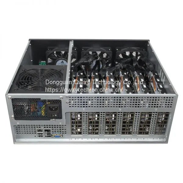 Q-406 6GPU Miner Mining Machine System 6 GPU ETH Ethereum photo-2