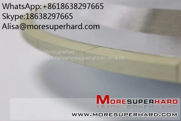 14A1 Ceramic Bonded Diamond High Efficiency Ultra-hard Grinding Wheel Alisa@moresuperhard.com photo-2