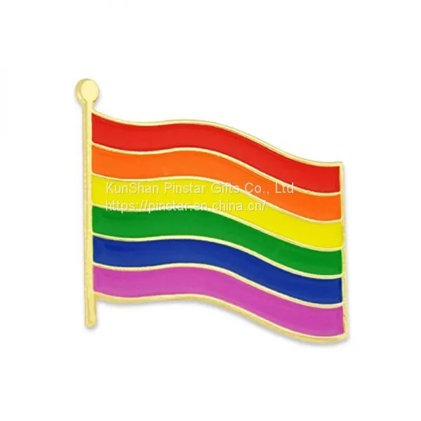 Rainbow Flag Lapel Pin photo-2