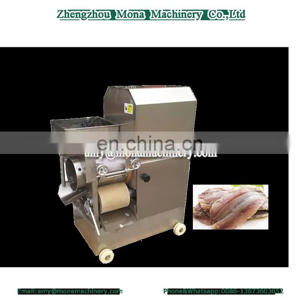 Commerical Fish Meat Bone Separator Skinning Debone Machine photo-4