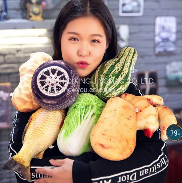 Manufacture Strawberry Pillow Cute Plush Toy Large Fruit Doll for Sleeping photo-4