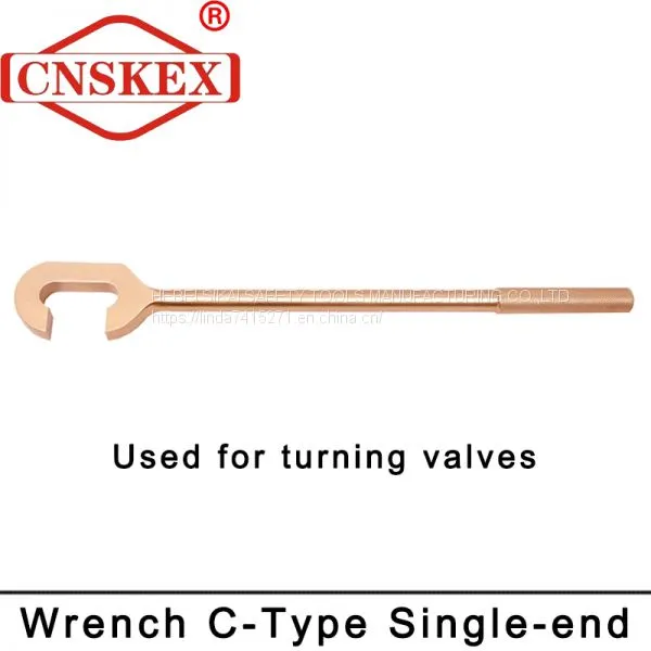 Non Sparking Wrench C-Type Single-end Tools photo-3
