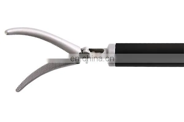 Laparoscopic Instruments Set With Two Partition 10mm Handle Forceps Scissors and Grasping Forceps photo-5