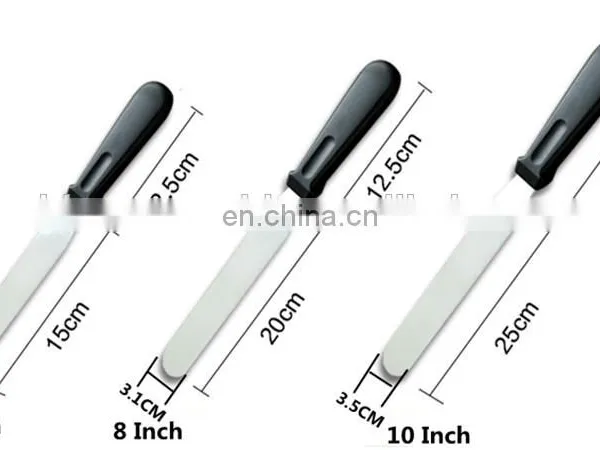 Construction Tools Stainless Steel Flexible Cement Spatula photo-4
