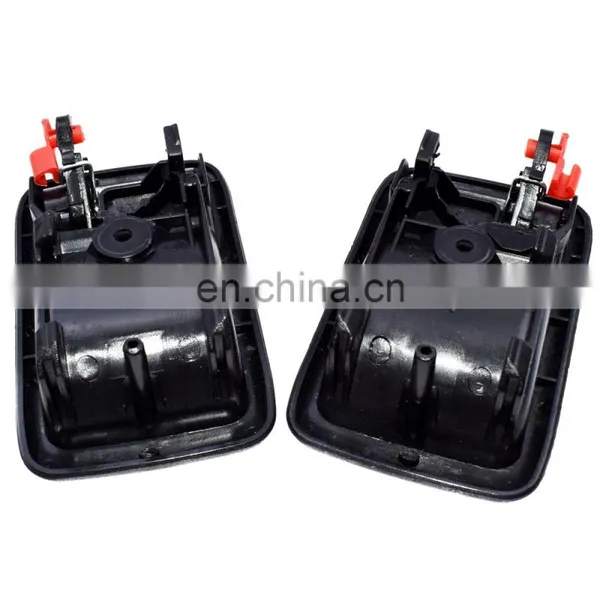 Free Shipping! 2pcs Front Rear Left Right Door Handle Inside Black for Toyota Tercel 4Runner photo-4