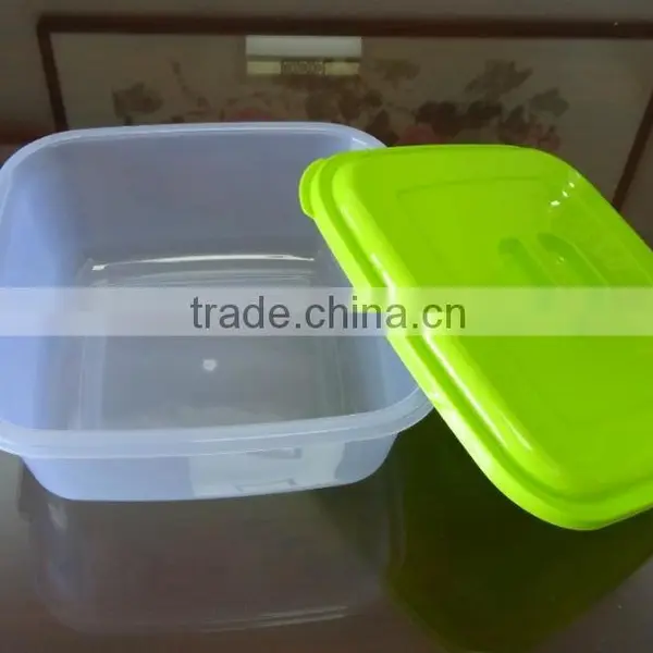 4L Plastic Food Container, Salad Bowl, Salad Container With Lid photo-2
