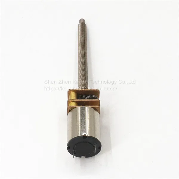 Kegu Motor GM12-1215R Micro 12mm DC 3V 6V 12V High Speed Mini Coreless Brushed dc Motor for Intelligent Door Lock photo-4