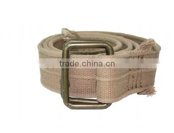 3.8cm Width Double Square Buckle Webbing Jeans Belts -KL0030