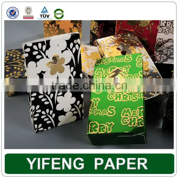 Eco-friendly Custom Logo Printed Decorative Christmas Gift Paper Bag photo-3
