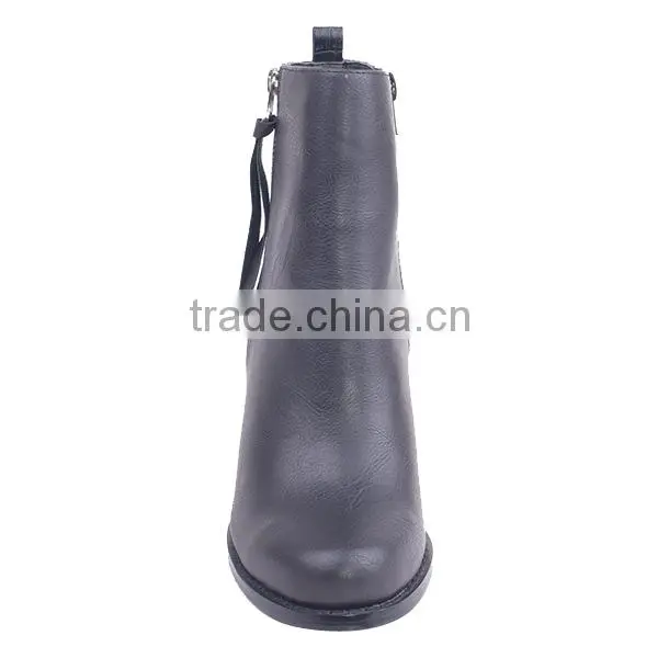 Motocross Asian Patchwork High Ankle Boots China High Heel Wellington Boots photo-3