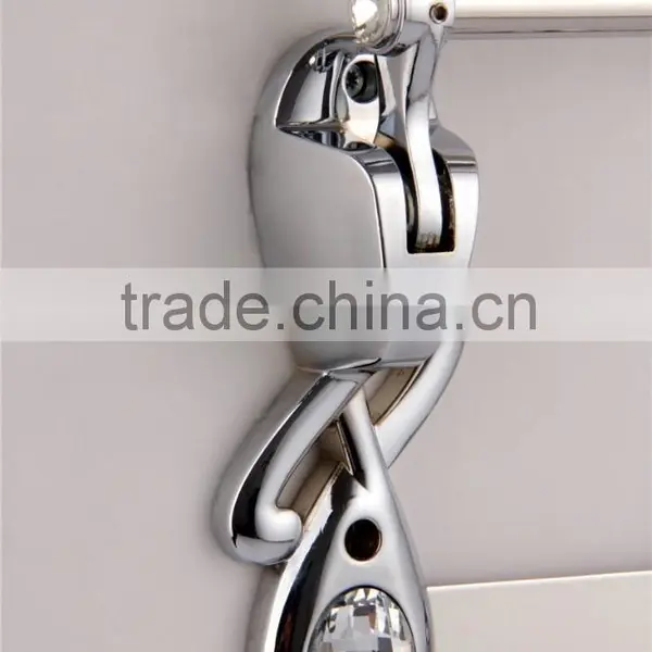 WESDA Stainless Steel Folding Towel Rack,folding Bathroom Rack 166B photo-5