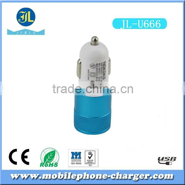 Smart Devices and Car Accessories 2 Usb Phone Charger With Data Cable Mobile Power Supply photo-5