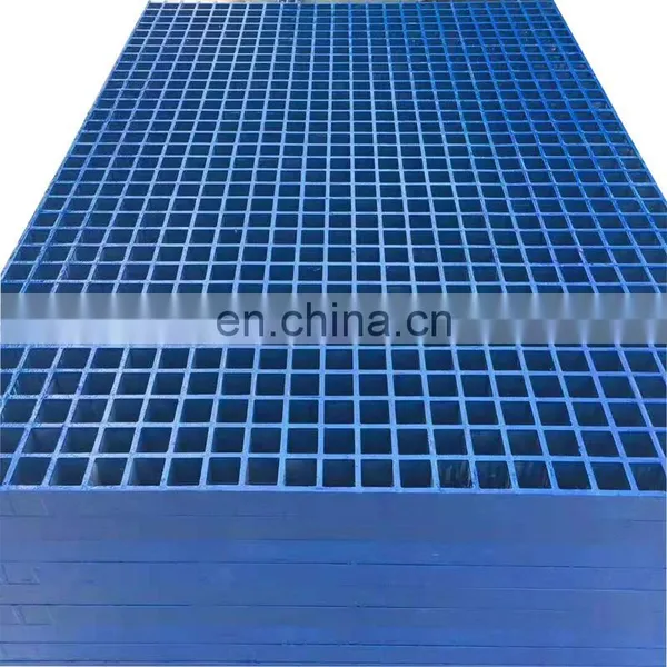 Resist Liquid Corrosion High Quality Fiberglass Floor Grating FRP Grating Trench Covers photo-2
