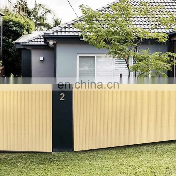 Vinyl Fencing Privacy PVC Weave Screen Fence for Windscreen Balcony Garden photo-4