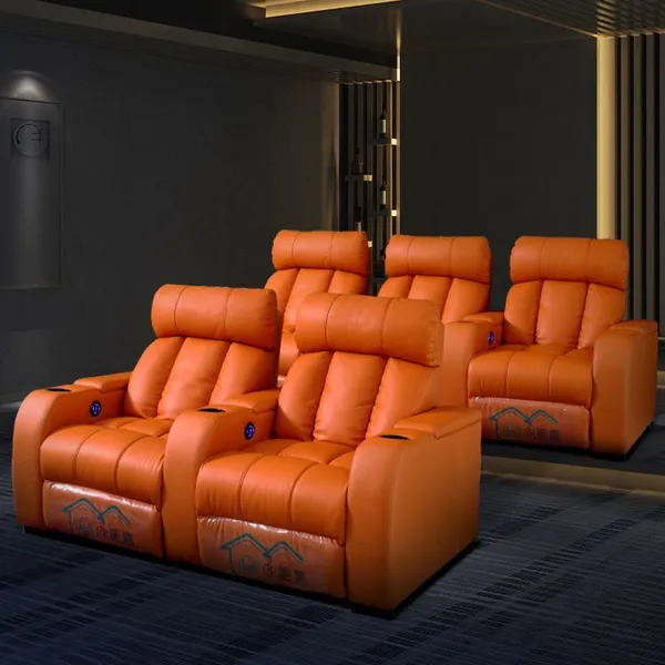Home Theater Sofa, Space Smart Cabin, Multi-functional Electric Movie Theater, Private Video Room Sofa photo-3