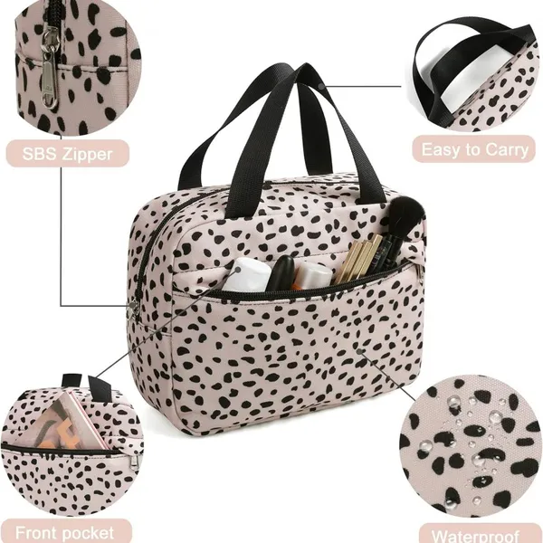 Makeup Bag for Travel Cosmetic Tote Bag（female） photo-5