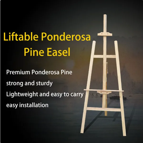 21*28cm Top Selling Promotion Mini Natural Color Wood Display Easel For Painting Craft photo-5