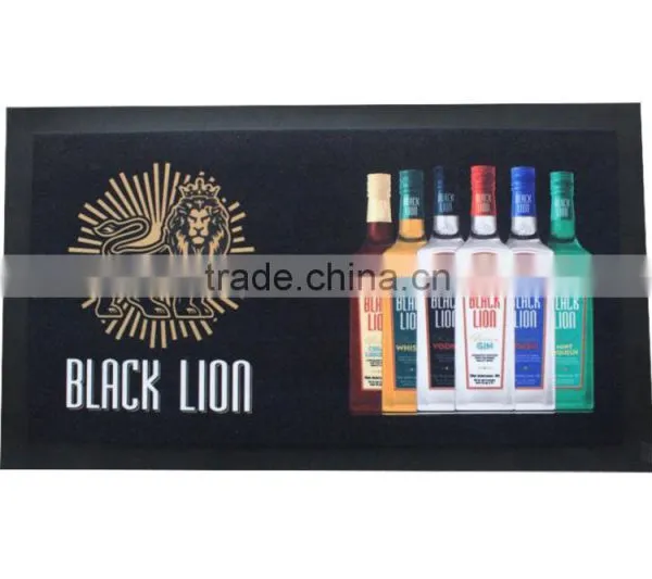 2016 Bar Counter Mat Customized Bar Runner Nitrile Rubber Beer Bar Mat photo-4