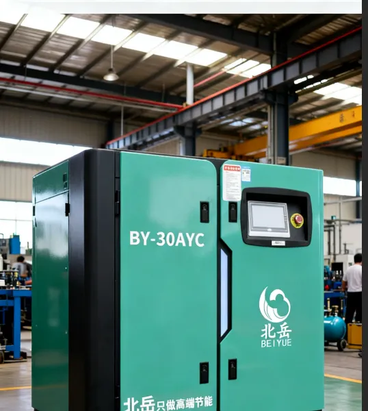 Fixed Screw Compressor.8BarSpiral Compressor.Intelligent Frequency Conversion Technology.More Energy-efficient. photo-4