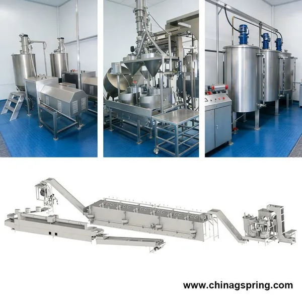 Fully Automatic Peanut Coating Roasting Production Line Stainless Steel for Snack Food Processing photo-3