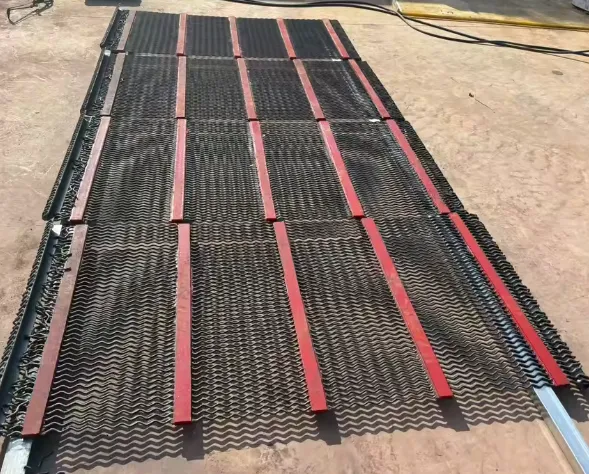 65mn Carbon Steel Self Cleaning Vibrating Screen Mesh Anti Clogging photo-2