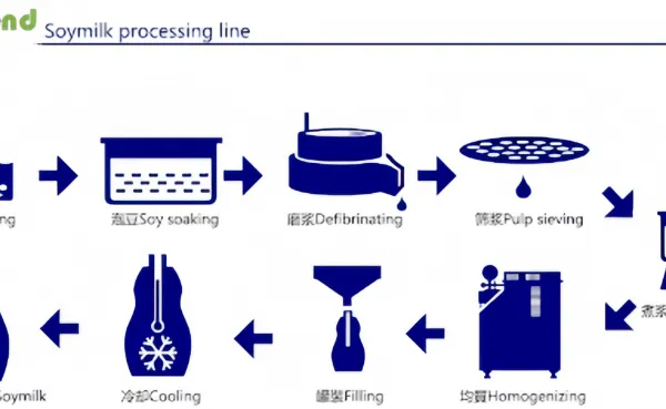 Commercial Soybean Milk Processing Machine Soybean Soak System to Prevent Lactose Intolerance photo-3