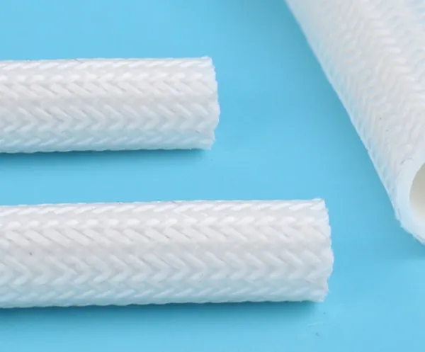 Silicone Rubber Inner, Fiberglass Outer Sleeving, 4kV 7kV High Voltage, 200℃ H Class photo-2