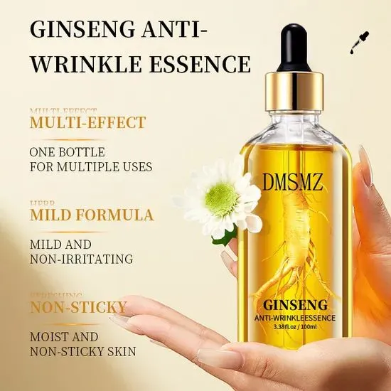 Nourish & Refresh Dull Skin Ginseng Essence Hydrating Brightening Facial Serum photo-4