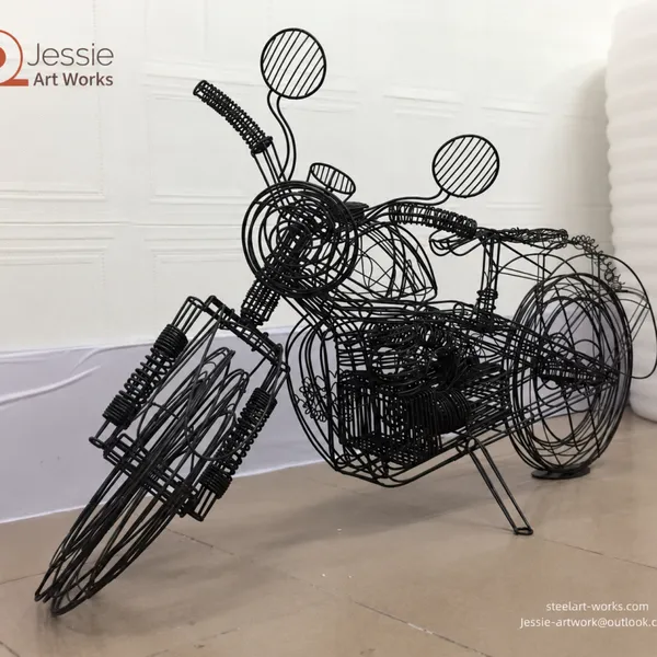Handmade Stainless Steel Sculpture photo-5