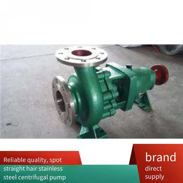 Stainless Steel Chemical Centrifugal Pump, ih Type Cold and Hot Water Circulation Pump, Clean Water Booster Pump, Single-stage Pipeline Pump photo-5