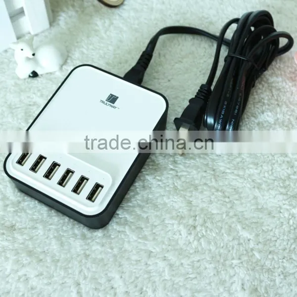China Suppliers 40W 6 Ports Universal Usb Charger photo-4