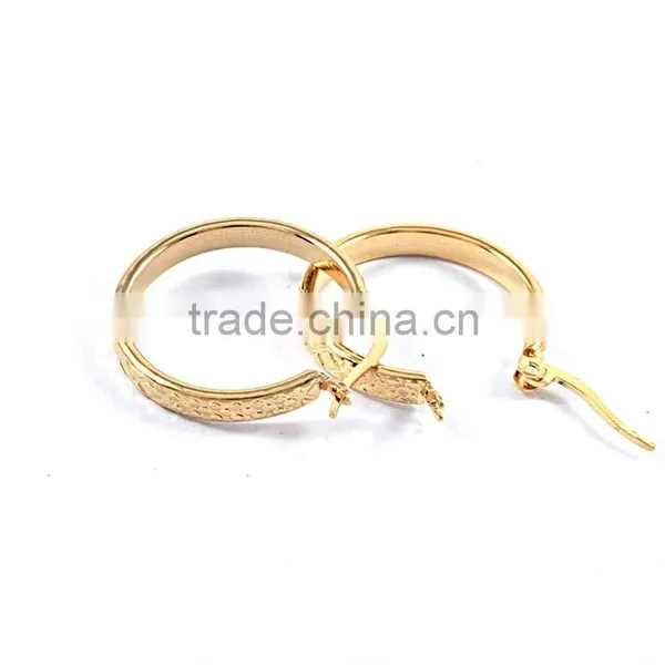 Best Selling Stainless Steel Jewelry Gold Earrings Big Hoop Earrings photo-4