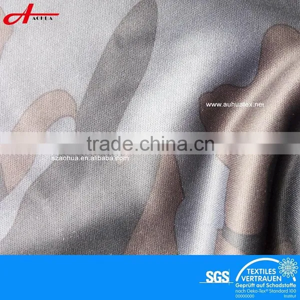 Heat Transfer Camouflage Printed Knitted Fabric photo-3