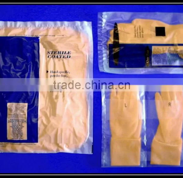 China Manufacturer High Quality Customized Garment PE Ziplock Bag Packaging for Gloves