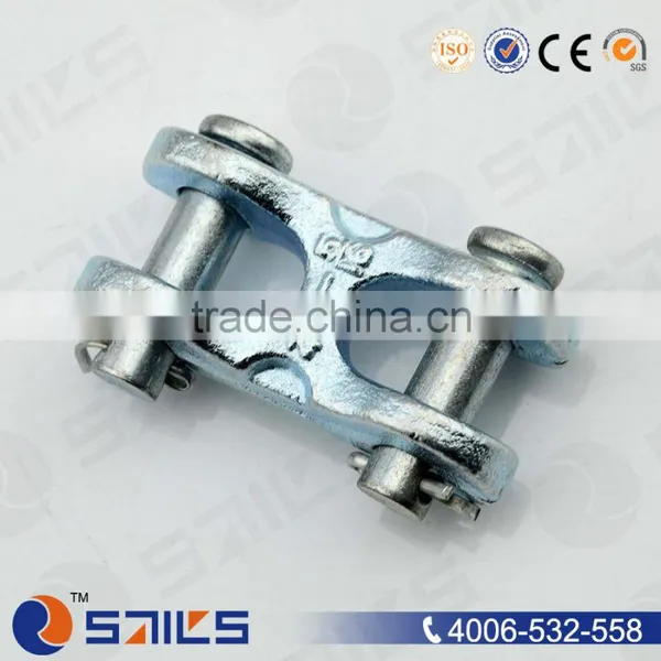 Galvanized S249 Drop Forged Twin Clevis Links photo-3