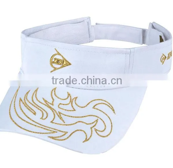 Custom Caps 100 % Cotton Embroidery Sun Caps Sun Visor photo-3