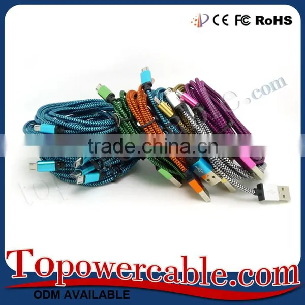 China Manufacturer Supply High Quality Mobile Phone Accessories Long Micro USB Cable photo-5