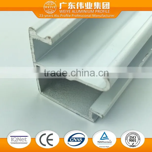 Aluminium Alloy Doors and Windows Frames System Extrusion Profiles Factory photo-5
