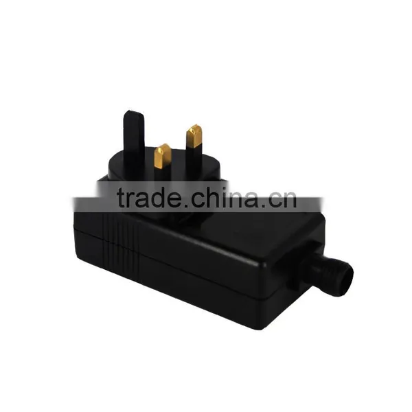 OEM Factory Power Adapter Waterproof Power Supply 12v ac Adapter With UK Plug