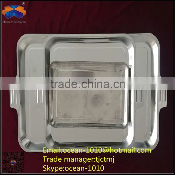 High Precision Different Size Customized Aluminium Baking Bun Pan photo-3