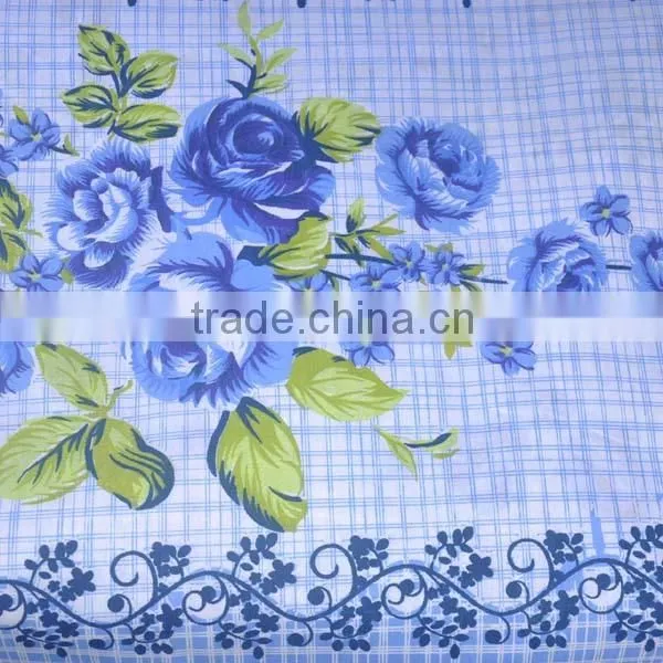 100%polyester 3D Printed Luxury Bedding Sets Flower Sheet Set photo-3