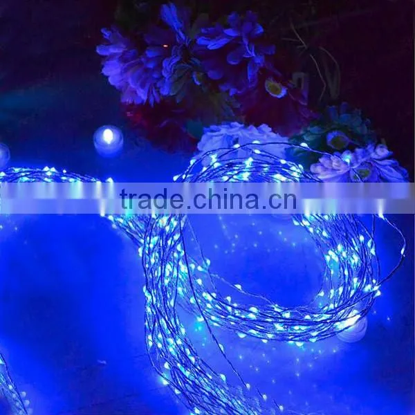 Fullbell 9.8ft/3M 60LEDs Mini Decorative Indoorchicken Wire Light Fixture Starry Silver Wire Lights for Wedding Holiday photo-5