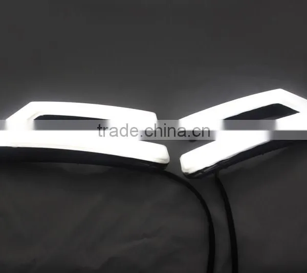 New LED Daytime Running Light for Fords Focuss 2011-2014 Fog Light With Amber Turn Signal DRL photo-5