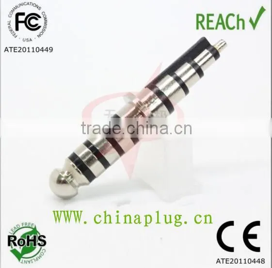 Best Price 7.1mm 5 Pole Earphone Plug Connector Audio Jack Walkie Talkie China Supplier