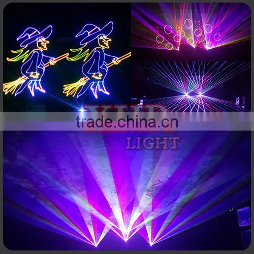 5W Multicolor Professional Laser Stage Laser Lighting,Indoor Outdoor Laser Discoteca Text Logo Projector photo-3