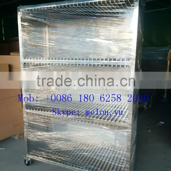 3 layer Stainless Steel SMT Stencil Cabinet Trolley