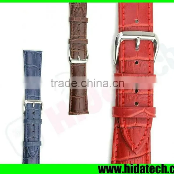 Wholesale Crocodile Pattern Genuine Leather Strap for Apple Watch Band photo-3