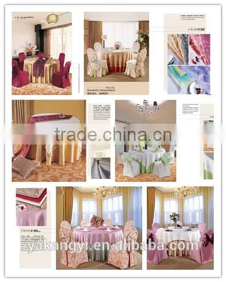 Round Wedding Table Covers and Chair Covers Quality Choice